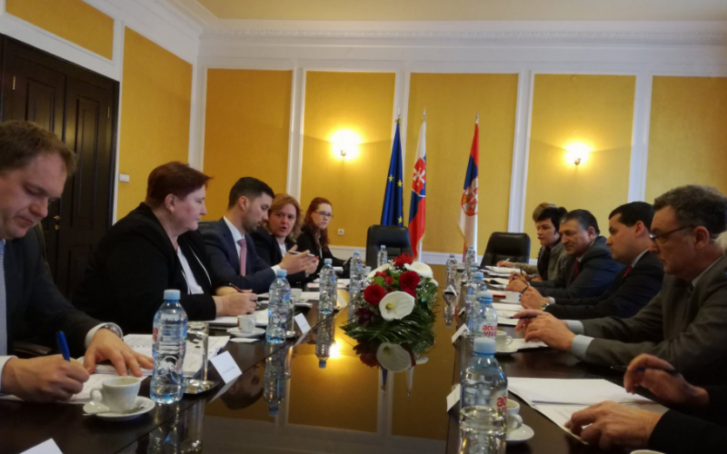 (Srpski) Oficijalna poseta slovačkog državnog sekretara Ministarstva inostranih i evropskih poslova
