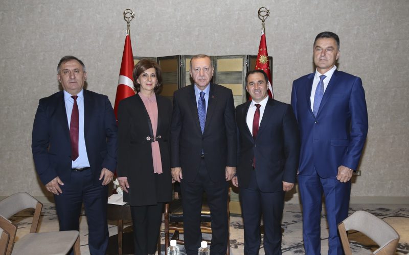 Predsjednik Republike Turske na sastanku sa predsjednicom Bošnjačkog nacionalnog vijeća